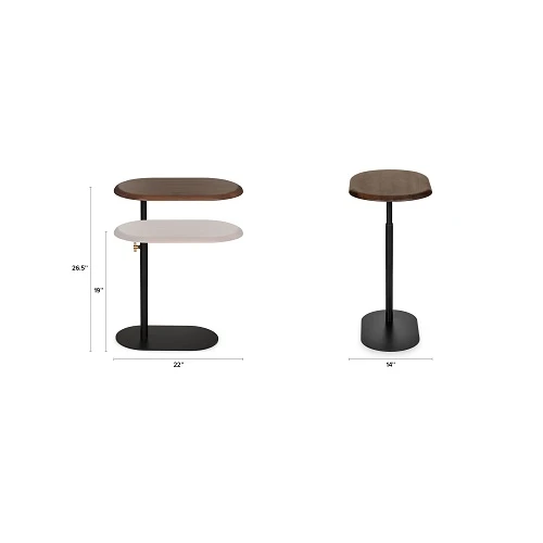 C Shaped Side Table C Shaped Side Table