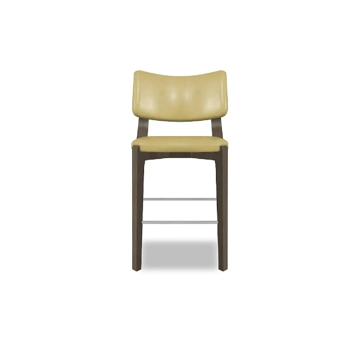 Leather Tufted Bar Chair Leather Tufted Bar Chair